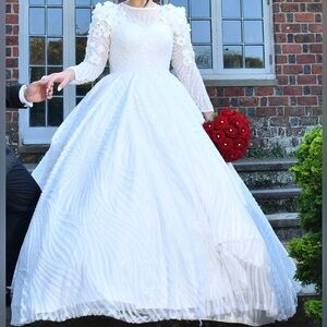 Luxury Ball Gown 3D Wedding Dress